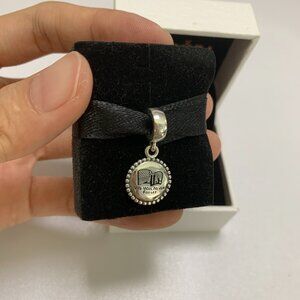 Pandora We Will Never Forget Memorial 9/11 Exclusive Dangle Charm Pendant